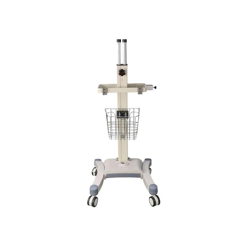 with Basket for Medical Device Ventilator Trolley