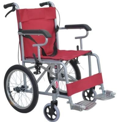 Cheapest Hospital Furniture Medical Equipment Aluminum Foldable Manual Wheelchair