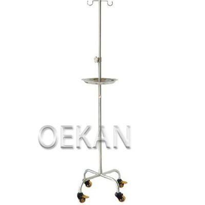 Hospital Medical Height Adjustable Infusion Stand