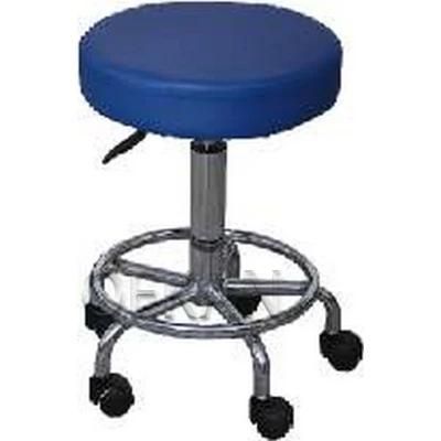 Hospital Adjustable Stainless Steel Nurse Stool Medical Laboratory Chair