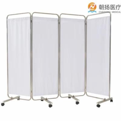 Hospital Bed Ward 4 Folding Curtain Partition Screen Cy-H806
