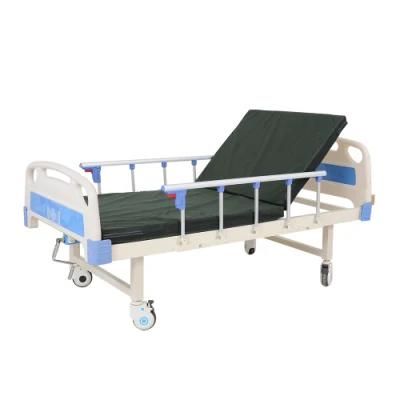 Adjustable Nursing Patient 1 Crank Manual Hospital Bed