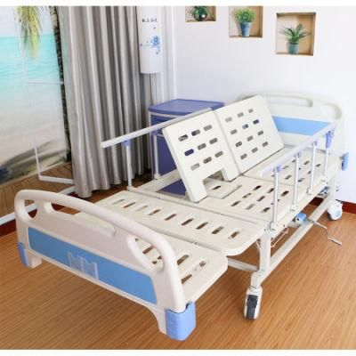 C03 Good Quality Multi--Function Two Crank Turn Nursing Bed