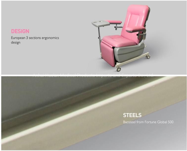 Electric Dialysis Chemotherapy Blood Bank Donation Collection Chair Price