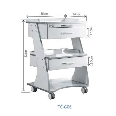 Luxury Clinic with Mobile Stainless Steel Dental Cabinet