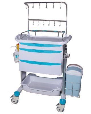 Hospital Mobile Medical Infusion Cylinder Trolley - Hospital Furniture