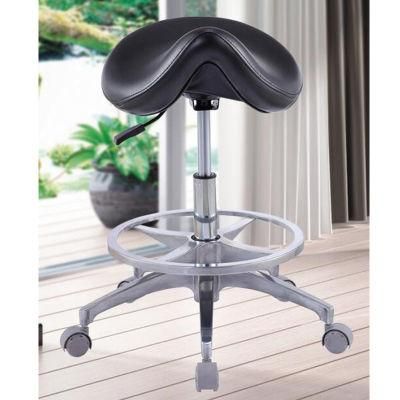 Mobile Laboratory Dental Doctor Saddle Stool Chair