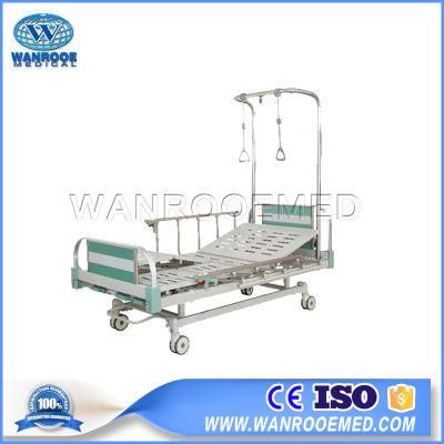 Bam301g Double Arm Orthopedic Hospital Manual Traction Patient Bed