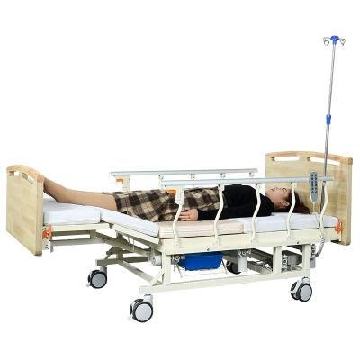 Multi-Function Nursing Hospital Bed Electric Nursing Home Care Bed for Patient Direct Manufacturer