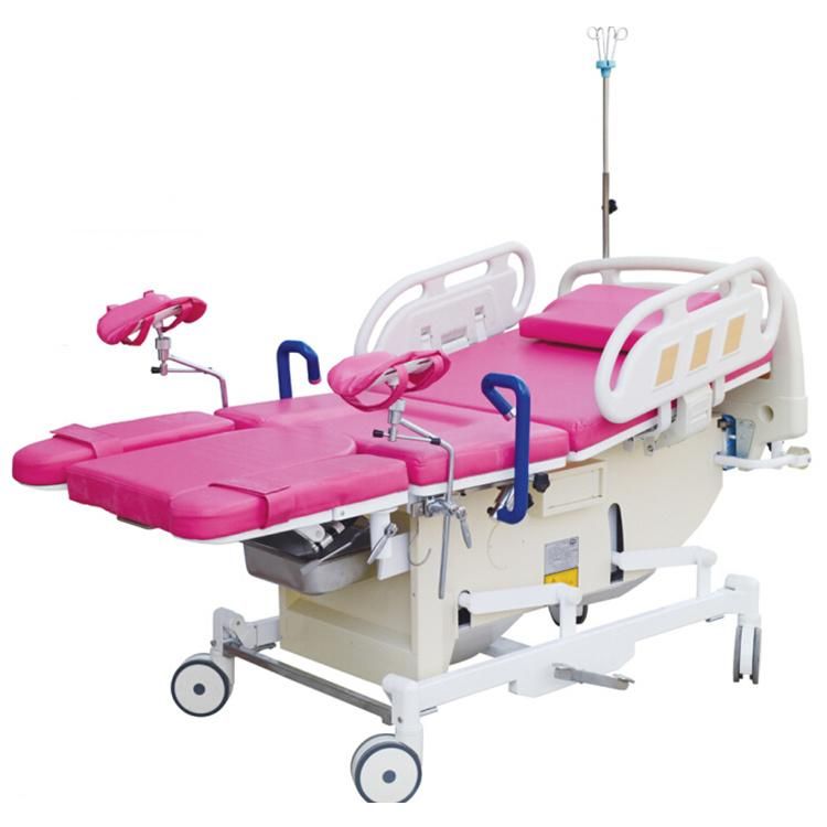 Hospital Equipment Obstetric Hydraulic Examination Birthing Bed Medical Electric Gynecological Maternity Bed