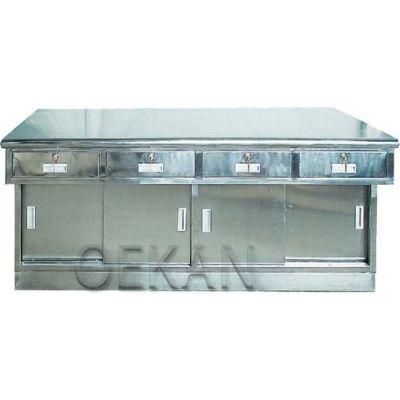 Oekan Modern Hospital Side Stainless Steel Workstation with Cabinet