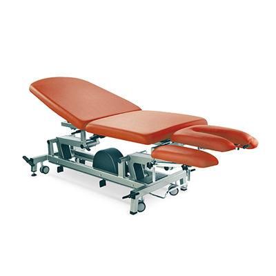 Adjustable Medical Hospital Treatment Patient Examination Couch Bed with Pillow