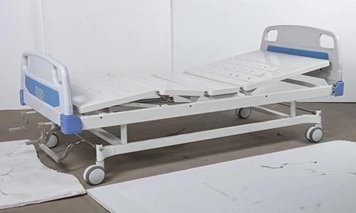 Hot Sale Perforated Plate 2 Cranks Hospital Bed for Patient