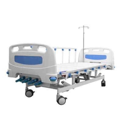 Wholesale ICU Patient Furniture Medical Nursing 4 Crank Manual Hospital Bed