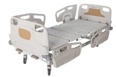 Factory Wholesale Steel Manual Double Shake Nursing Bed Multi-Function Medical Elderly Patient Hospital Bed