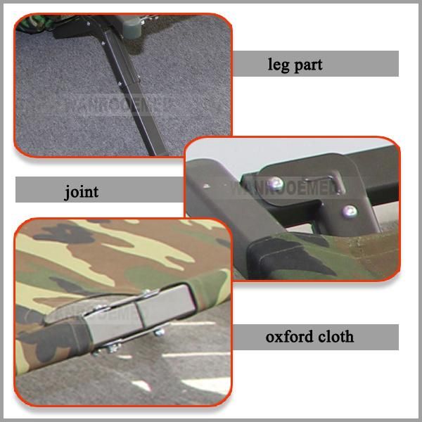 Ea-8A Aluminum Alloy Military Portable Foldingcamp Bed with Bag