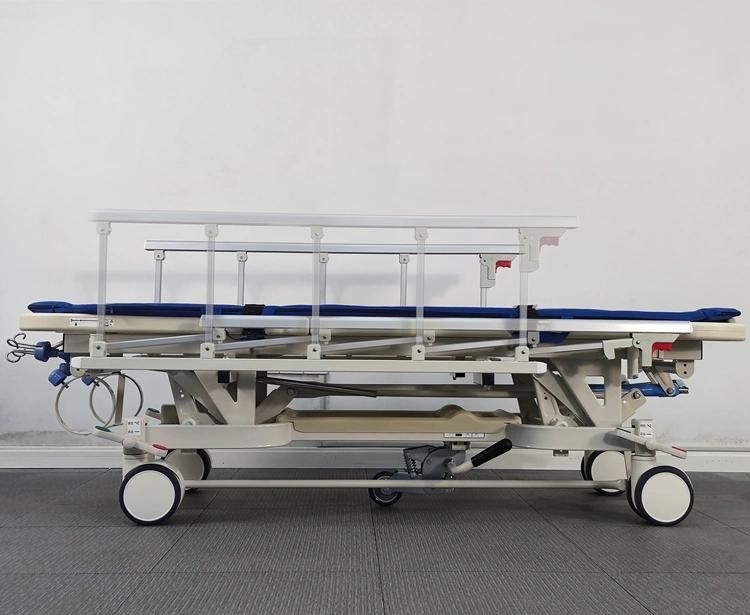 Bt-Tr063 Emergency Treatment Hydraulic Hospital Patient Transport Stretcher Trolley