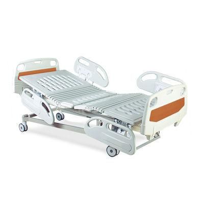 Topmedi Cheap Price Five-Function Electric Inclinable Hospital Bed (FDA SGS BV ISO)