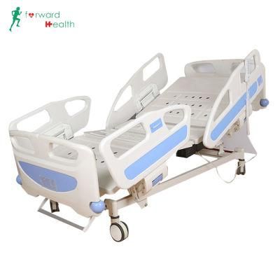 Manufacturing Medical Equipment Five-Function Electric Nursing Beds/ Hospital Bed with Mattress