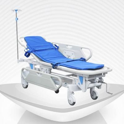 Patient Transport &amp; Hospital Transfer Trolley - Medical Stretcher