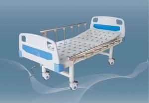 Hospital Manual 3 Cranks Medical Nursing Beds Unfolded