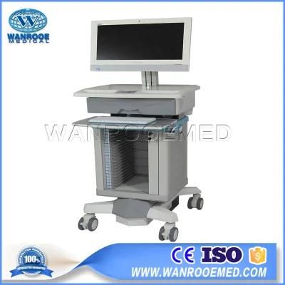 Bwt-001e Medical Mobile Dossier All-in-One PC Computer Workstation Cart