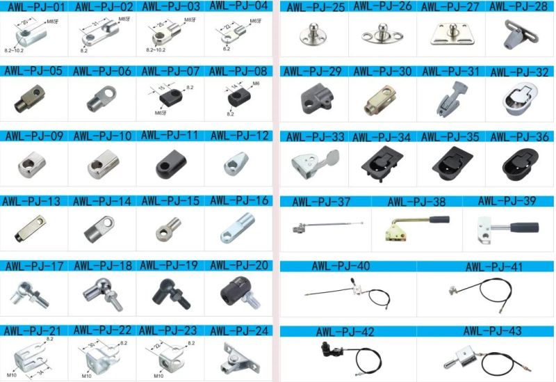 Ls-750s Hospital Furniture Spare Parts of PP Plastic Side Guard Rail