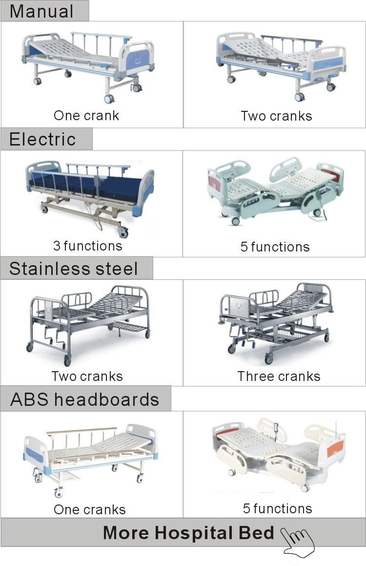 Hospital Equipment Medical Metal 5 Function Electric Hospital Bed