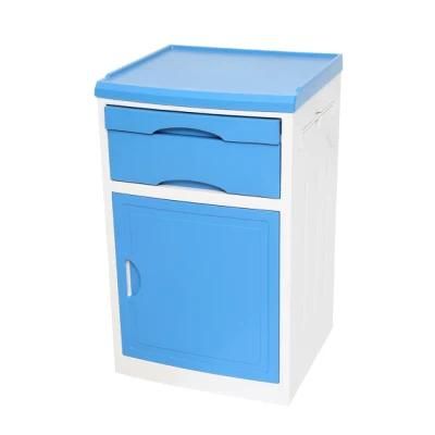 ABS Plastic Medical Storage Nightstand Hospital Bedside Locker Cabinet