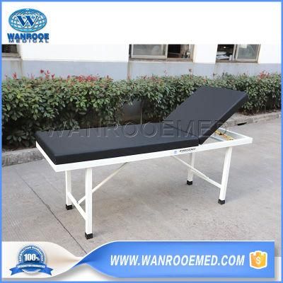 Bec04 Hospital Medical Steel Backrest Adjustable Patient Examination Bed