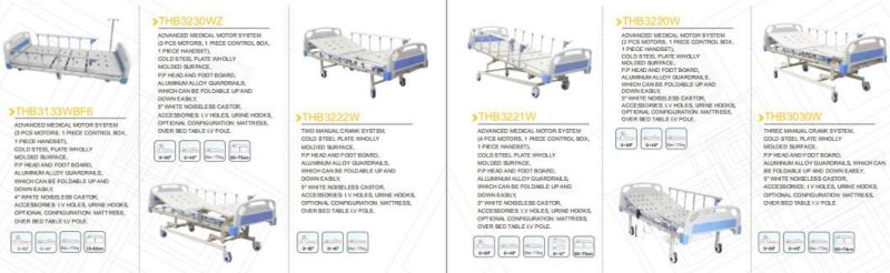 Manufacturer Direct Selling Medical Patient Nursing Care Equipment Hospital Bed