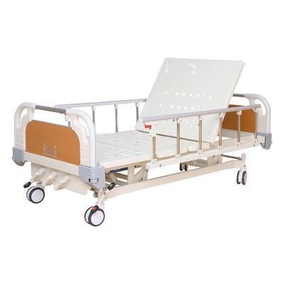 Top Sale with CE Approved Multi-Functions Manual Hospital Bed