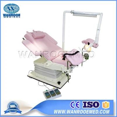 Electric-Hydraulic Gynecology Chair with Shadowless Operating Light