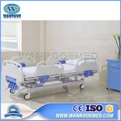 Bam502 Hospital Furniture Four Shake Manual Nursing Bed