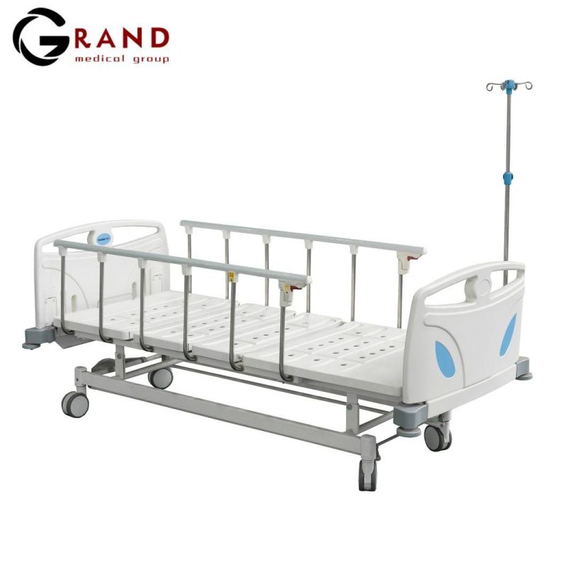 Independent Motors Superior Cold-Rolled Steel Three-Function Electric Nursing ICU Patient Bed Hospital Equipment
