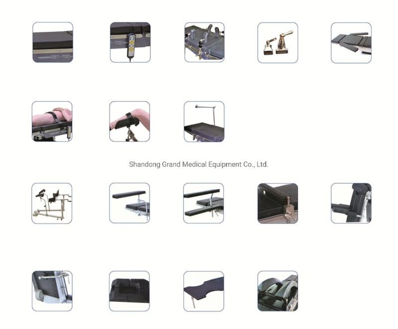 Multifuction Electric Orthopedic Imaging Integrated C-Arm Heavy Load Orthopedic Operating/Operation Table Hospital Bed