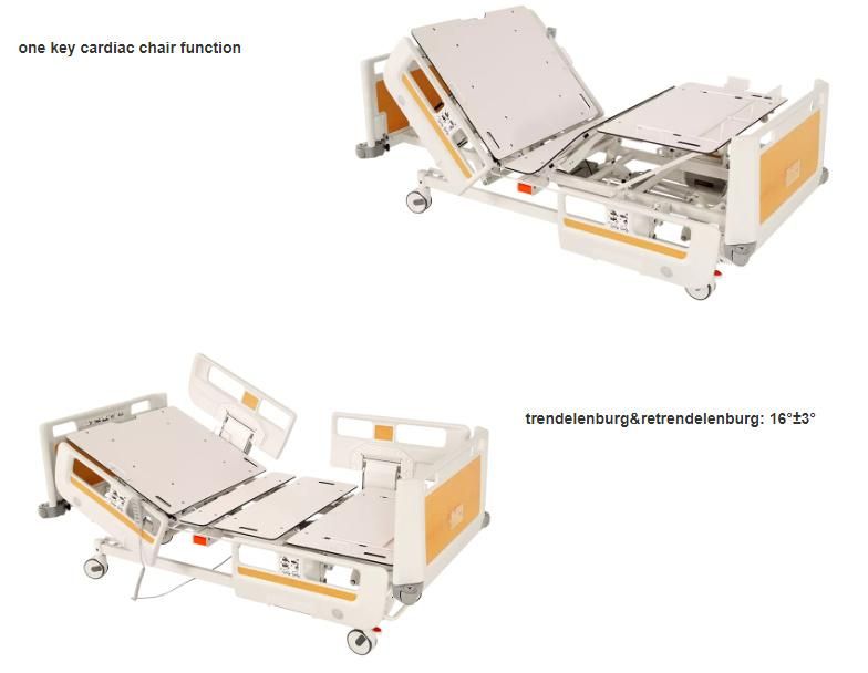 Hospital Equipment Medical Multi-Function Electric Patient Nusring Bed