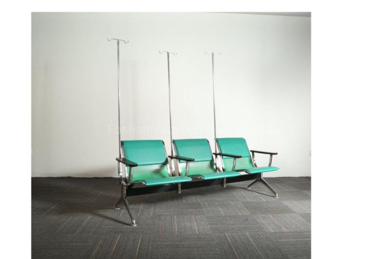 Cushion Clinic Wating Chair PU for Hospital Economic Metal Office Waiting Chair (YA-J128A)