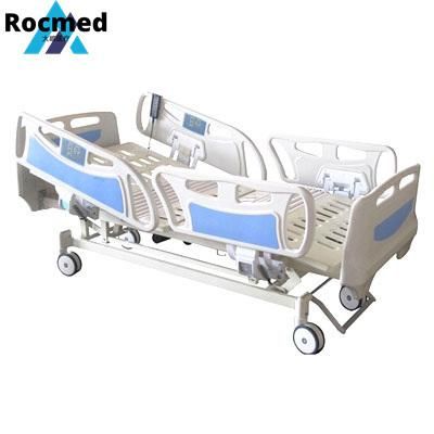 Aluminm Alloy Electric Five-Function Adjustable Hosptial Electric Care Bed