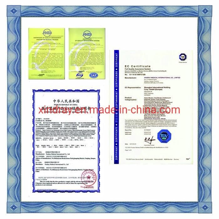 with CE and ISO Marked High Quality Medical Equipment Manual Examination Bed Medical