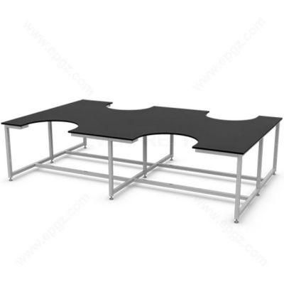 Oekan Hospital Furniture Stainless Steel Laboratory Main Microscope Table