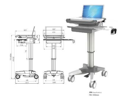 Medical Device Computer Trolley Computer Cart