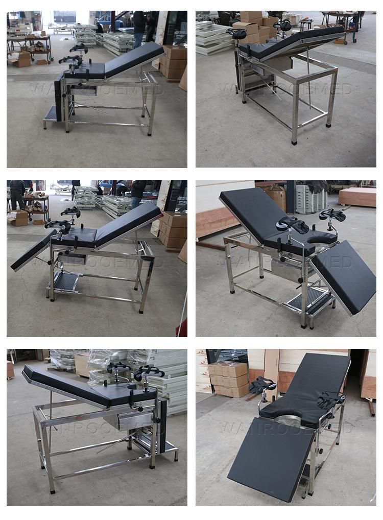 a-2005c Hospital Gynecology Surgical Operation Delivery Obstetric Treatment Table