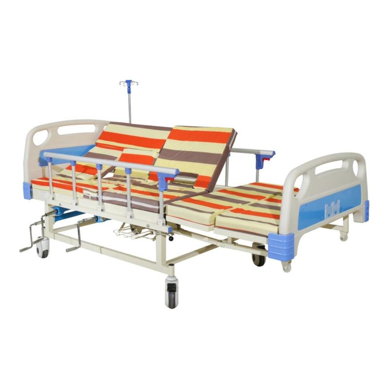 High Quality Electric Nursing Bed for Home ABS Siderail Medical Multi Functions Hospital Bed