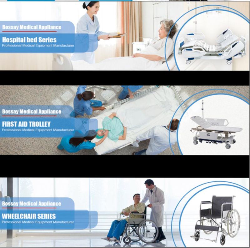 New Design Three Funciton Electric Hospital Bed Medical Equipment Furniture