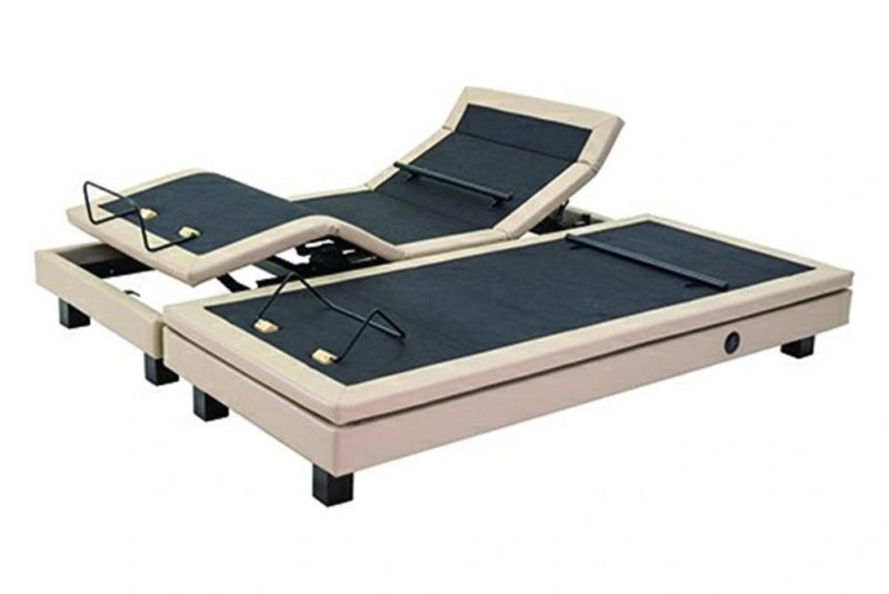 Hospital Furniture Adjustable Beds Adjusting King Queen Bedbase Single Bed