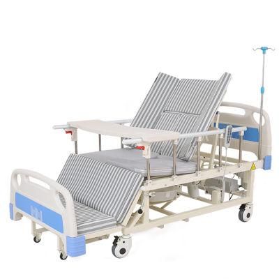 Medical Furniture and Equipment Medical Multi-Function Electric 5-Function Hospital Bed Hospital Furniture Nursing Bed