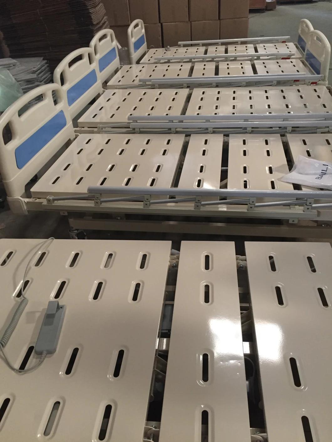 Medical Hospital Bed with Five Function Electric ICU Bed (SLV-B4150)