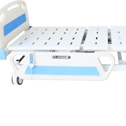 HS5107T Medical Furniture 3 Functions Electric Hospital and Home Care Nursing Bed with Dining Table