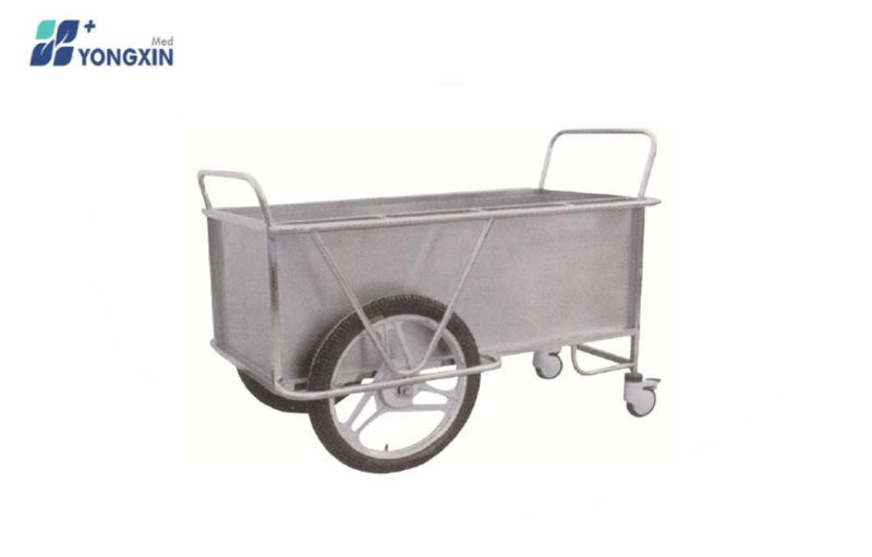Sm-016 Stainless Steel Cleaning Trolley for Hospital